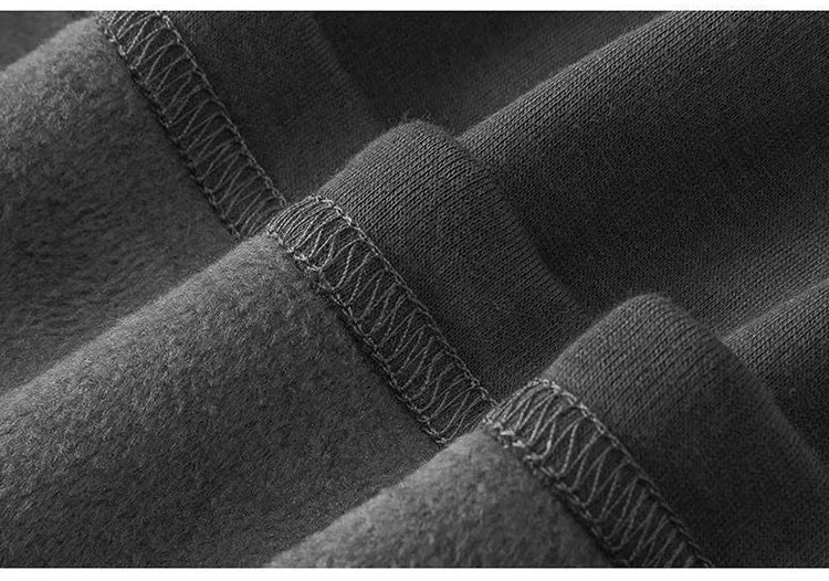 Men's Fleece Lined Thickened Long Sleeve T-Shirt round Neck Base Shirt Autumn Clothes Winter Long Sleeve Warm Underwear