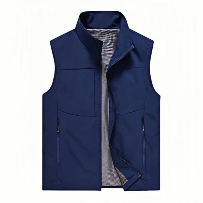 Men‘s Vests Casual Winter Fleece Warm Waistcoats Fashion Thermal Vests Sleeveless Jackets Windbreaker Vests Clothing