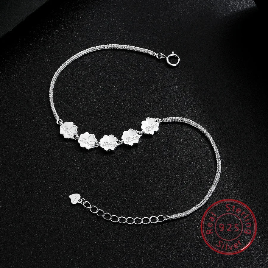 2025 925 Silver Luxury Bracelet for Women Niche European American Design All Match