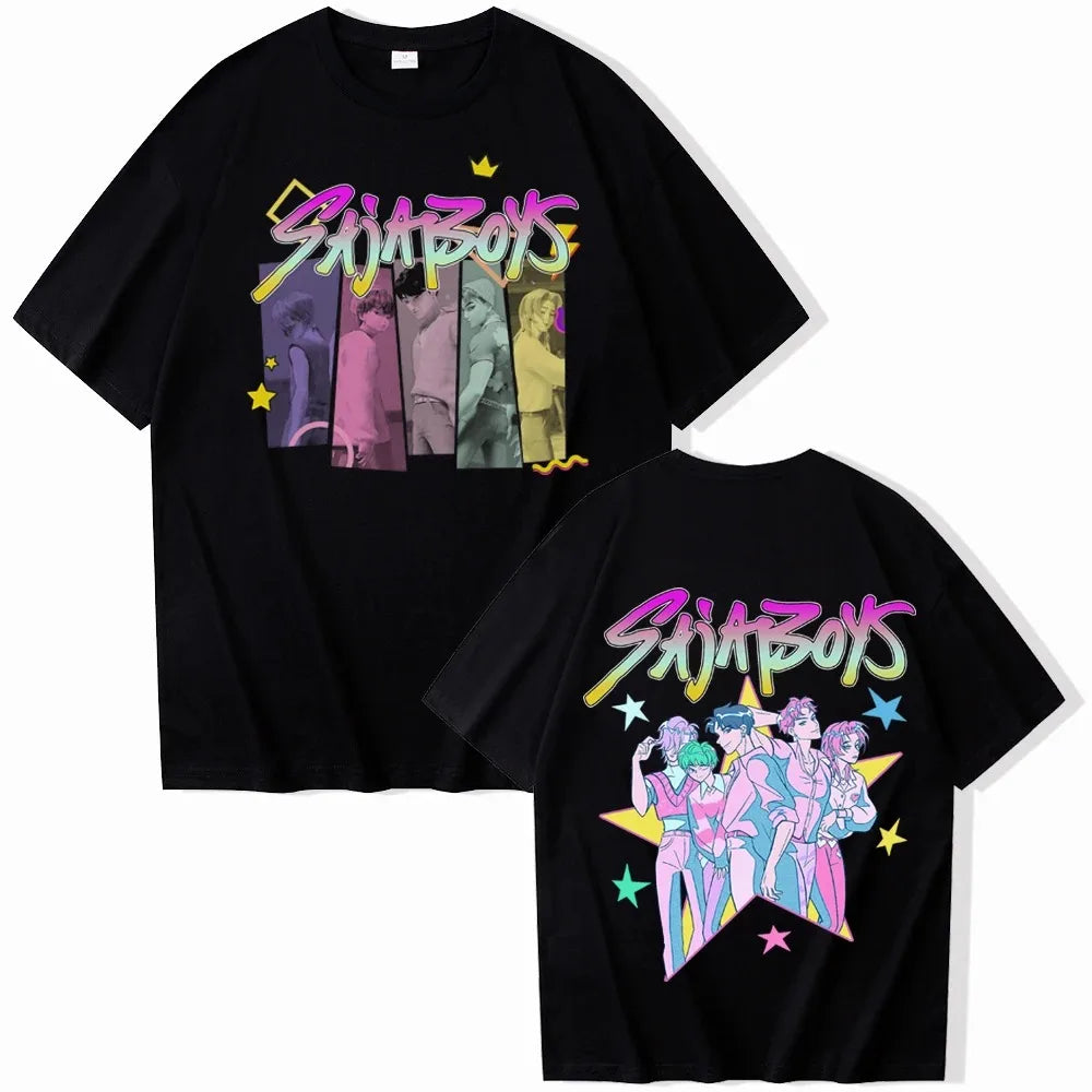 Kpop Demon Hunters Fanmerch Mira Rumi Zoey Huntrix Shirt Summer Graphic Shirts Fan Gift Women Casual Tees Women Clothes