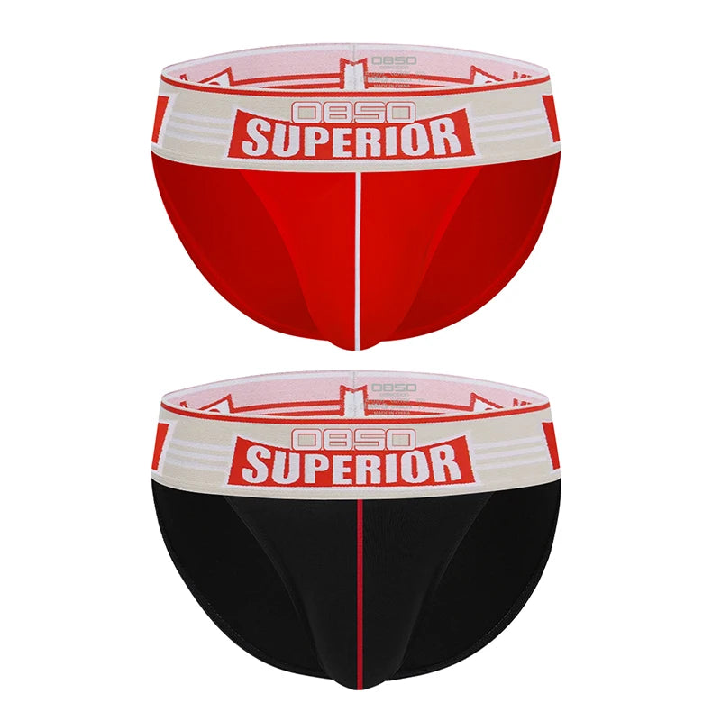 1/2/3/4PCS Men's New Low Waist High Fork Triangle Pants Stimulating Anti Wear Legs Showing Large Protruding Triangle Pants BS844