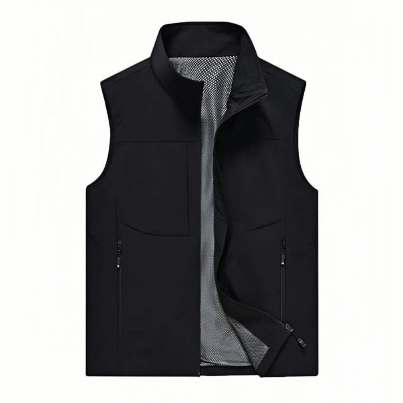 Men‘s Vests Casual Winter Fleece Warm Waistcoats Fashion Thermal Vests Sleeveless Jackets Windbreaker Vests Clothing