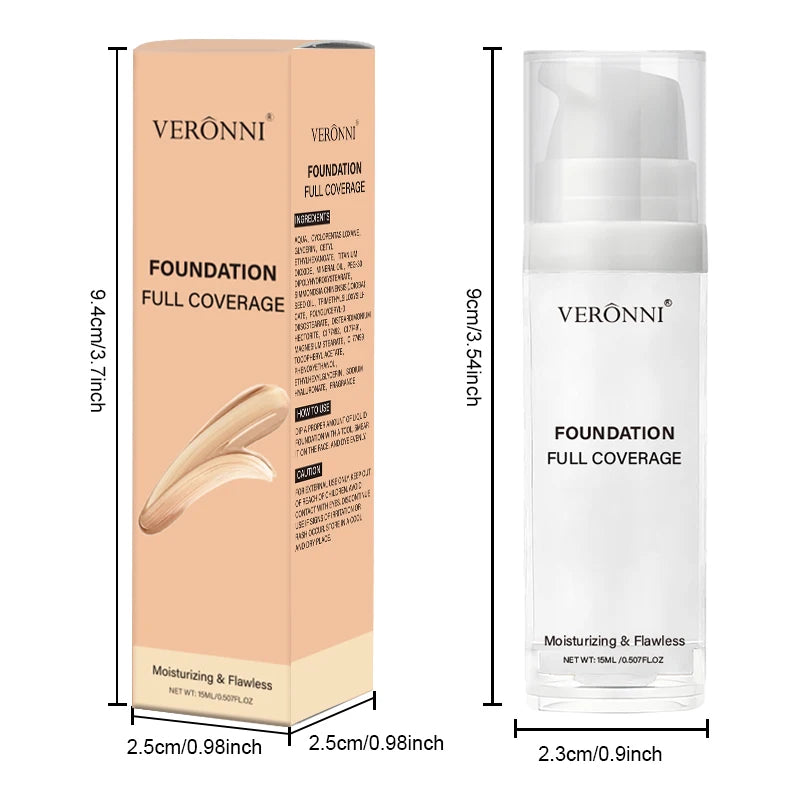 Pure White Liquid Foundation for COS stage Makeup Long-lasting concealer Mixable Pure White Foundation Adjuster Lighten&Brighten