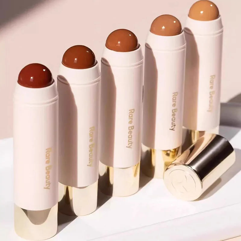 Fashion Luxury New 3D Face Contour Bronze Shade Bar Smooth Lasting Natural Nose Shadow Waterproof Face Highlight Brighten Makeup