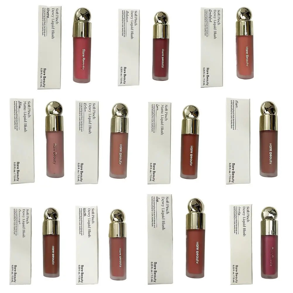 Rare Beauty Soft Pinch Liquid Blush 3.5ml Long-Lasting Matte Low Saturation Natural Moisturizing Facial Powder Blusher Makeup
