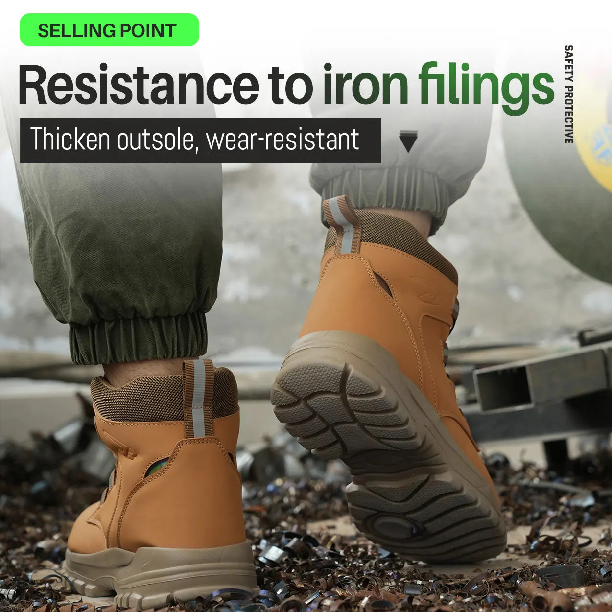 Work Safety Boots Men Waterproof Security Boots lightweight Industrial Steel Toe Work Shoes Protective Men Safety Shoes Size 48