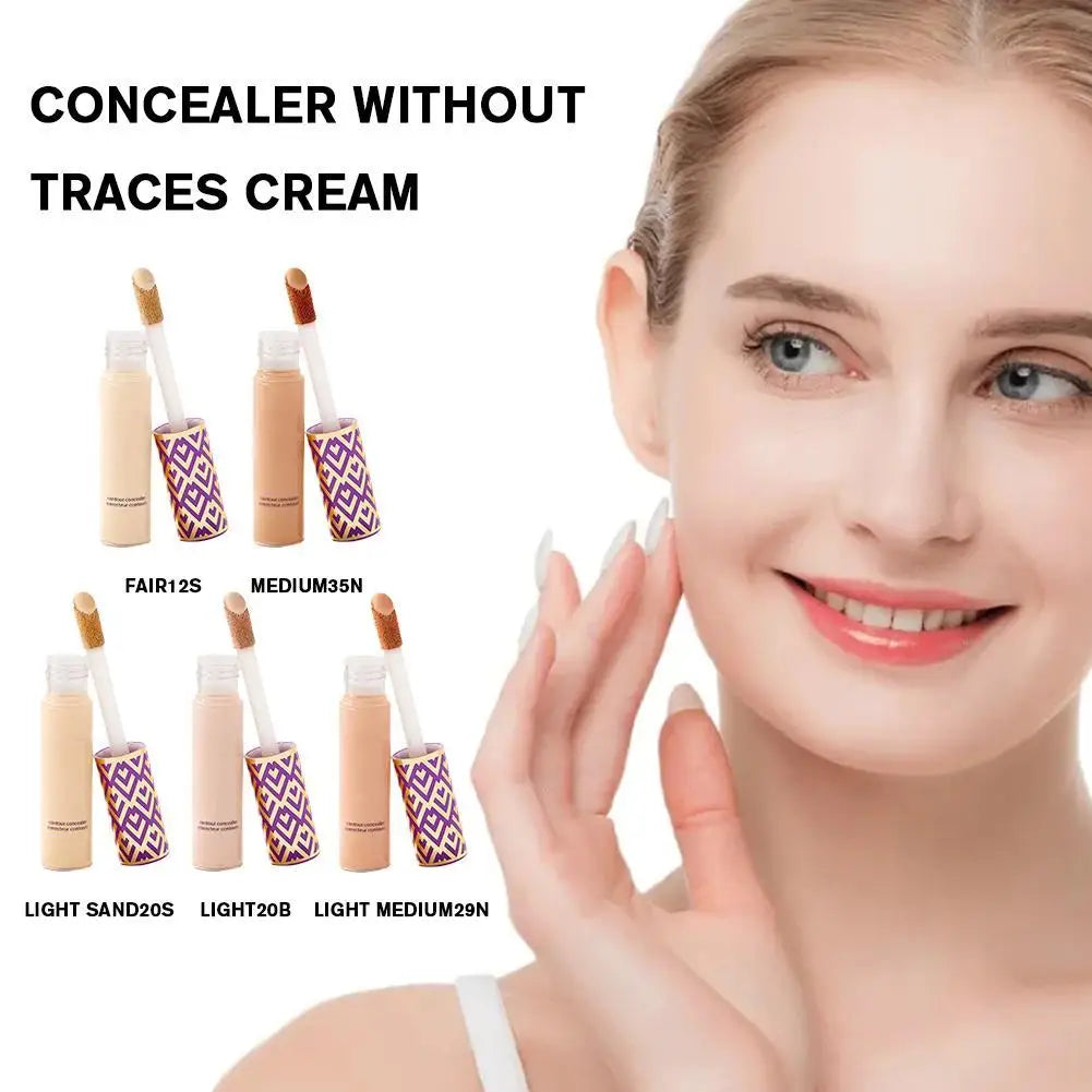 Waterproof Liquid Foundation Oil-control Concealer Dark Circles Acne Covering Black Circles Acne Marks Blemishes Spots Makeup