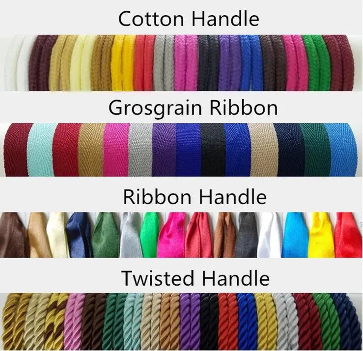 Wholesale Paper Gift Bags with Ribbon Bow Recycled Wedding Shopping Bags with Handles Clothing Cosmetic Jewelry Packaging Bags