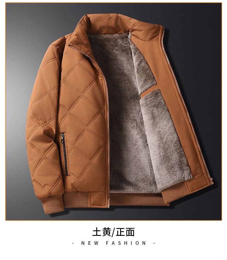 mens Parka Men's Jacket Winter New down jacket Solid color Warm Jackets men business leisure coat teenager coats size M-5XL 2568