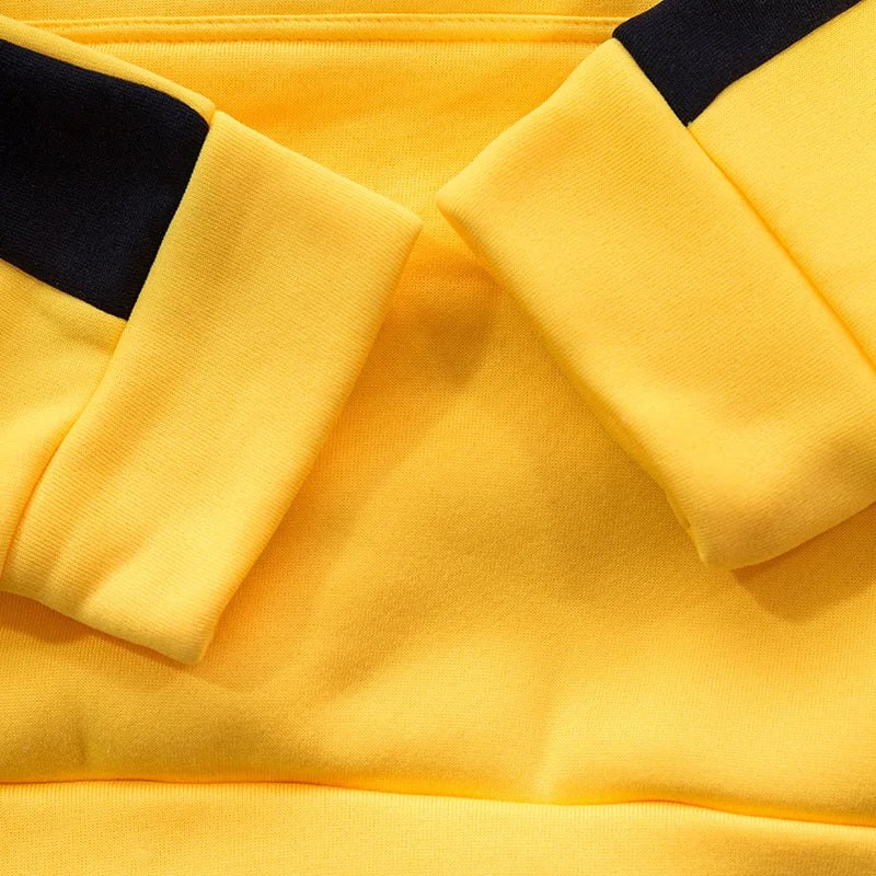 Men's 2 Piece Tracksuit Color Block Sweatsuit Stripes Casual Winter Long Sleeve Warm Moisture Wicking Breathable Sportswear Suit