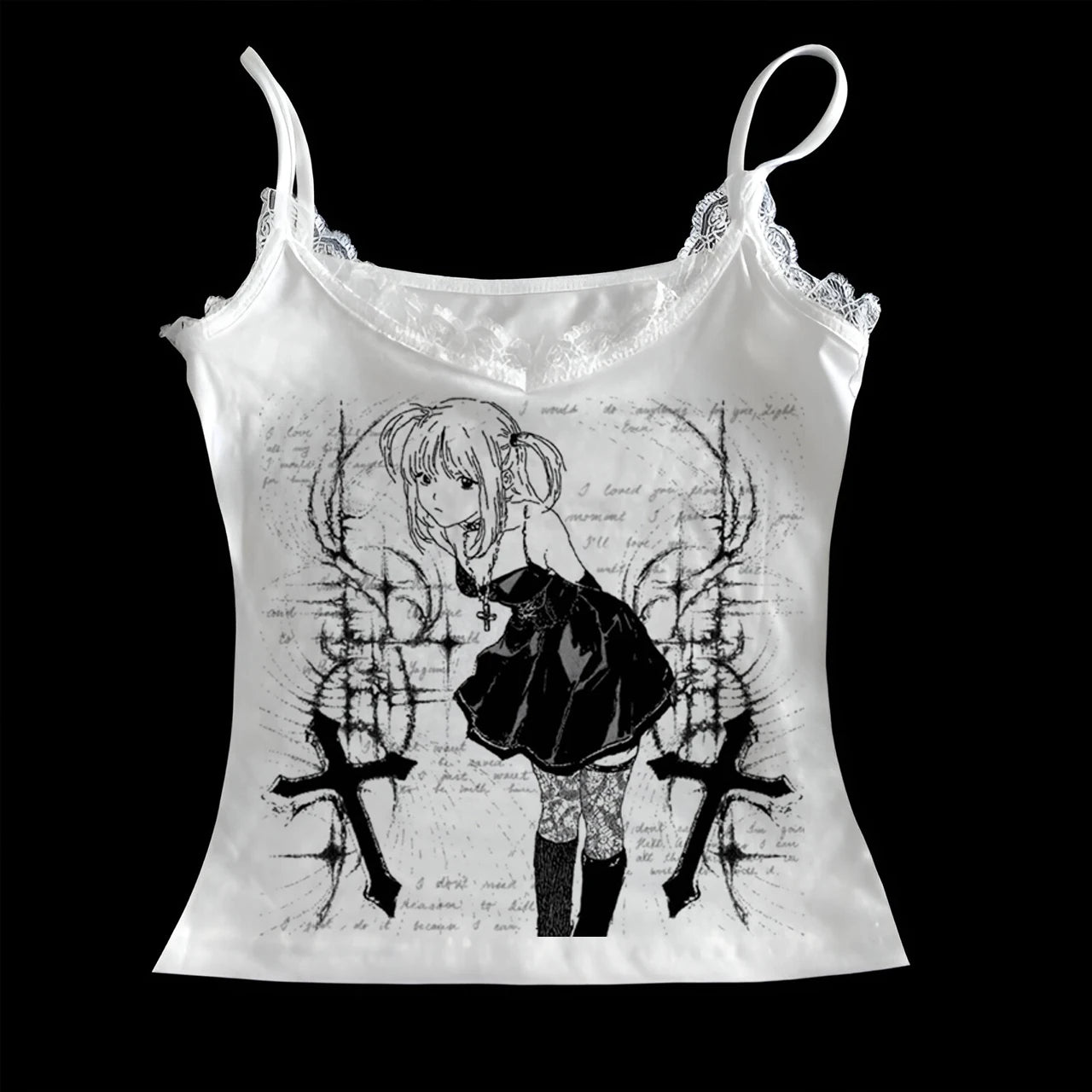 Y2k Women 90s Vintage Clothes Clothing Baby Tees Tops Women's T-shirts Goth Anime Girl printing Emo Kpop Goth Baby Tees Harajuku