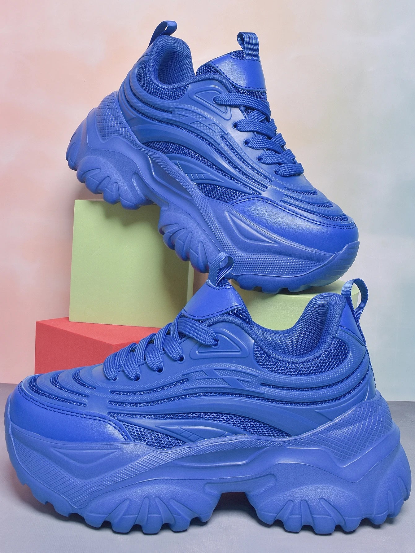 Women's four seasons outdoor sports shoes summer light breathable wear platform sandals spring and autumn leisure high heels