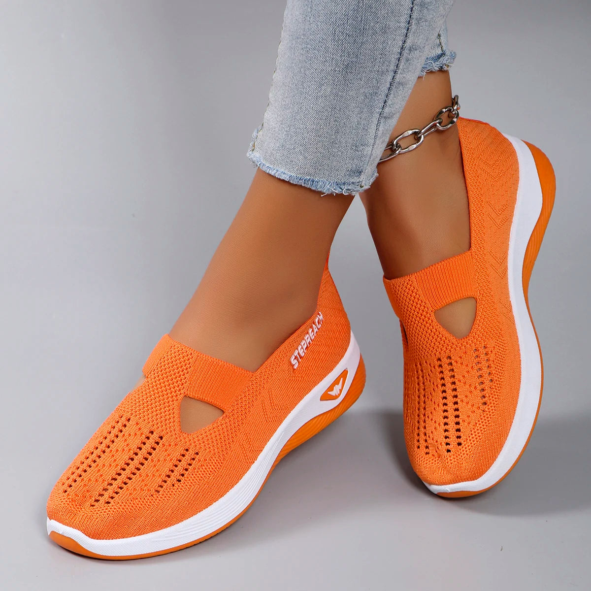 Women's summer breathable mesh flat shoes women's shoes casual sneakers shoes, clearance free shipping