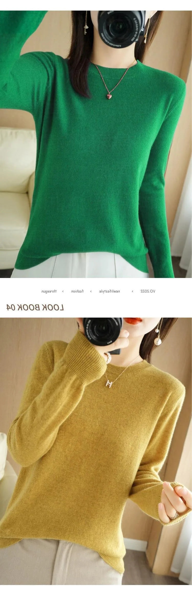 Basic Knitted O-Neck Autumn Winter Sweater Women 2025 Long Sleeve Soft Warm Sweater Korean Simple Solid Color Versatile Pullover