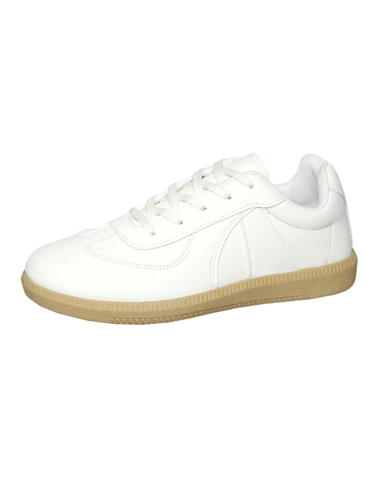 Women's Sporty Casual Shoes Soft Bottom Flat Bottom Retro Dequn Breathable Summer New Style Versatile White Sneakers