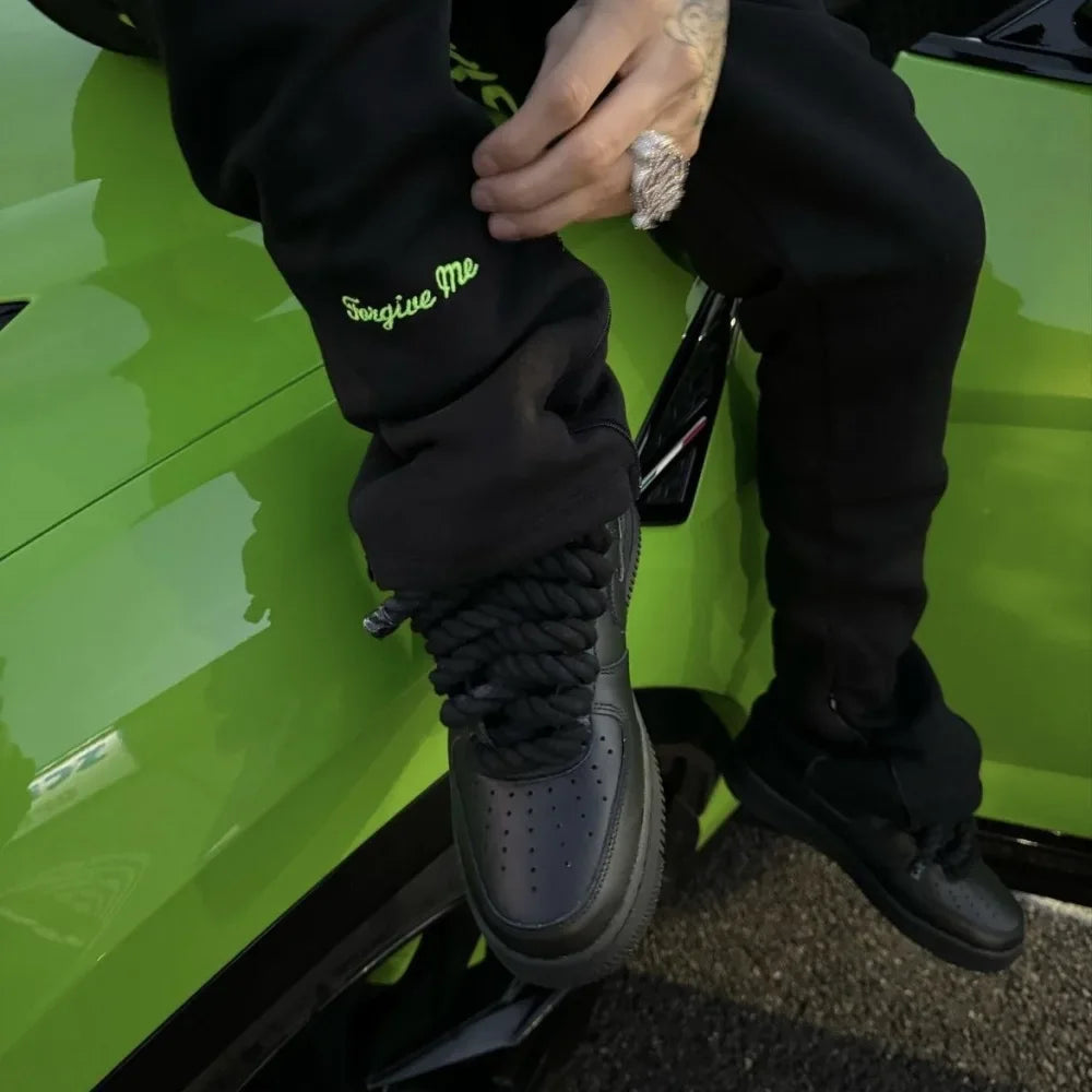 Sy-World Casual Streetwear Sportswear Hoodie Sweatshirt Men's Women's Hip Hop Style Winter Cotton Long Pants Set