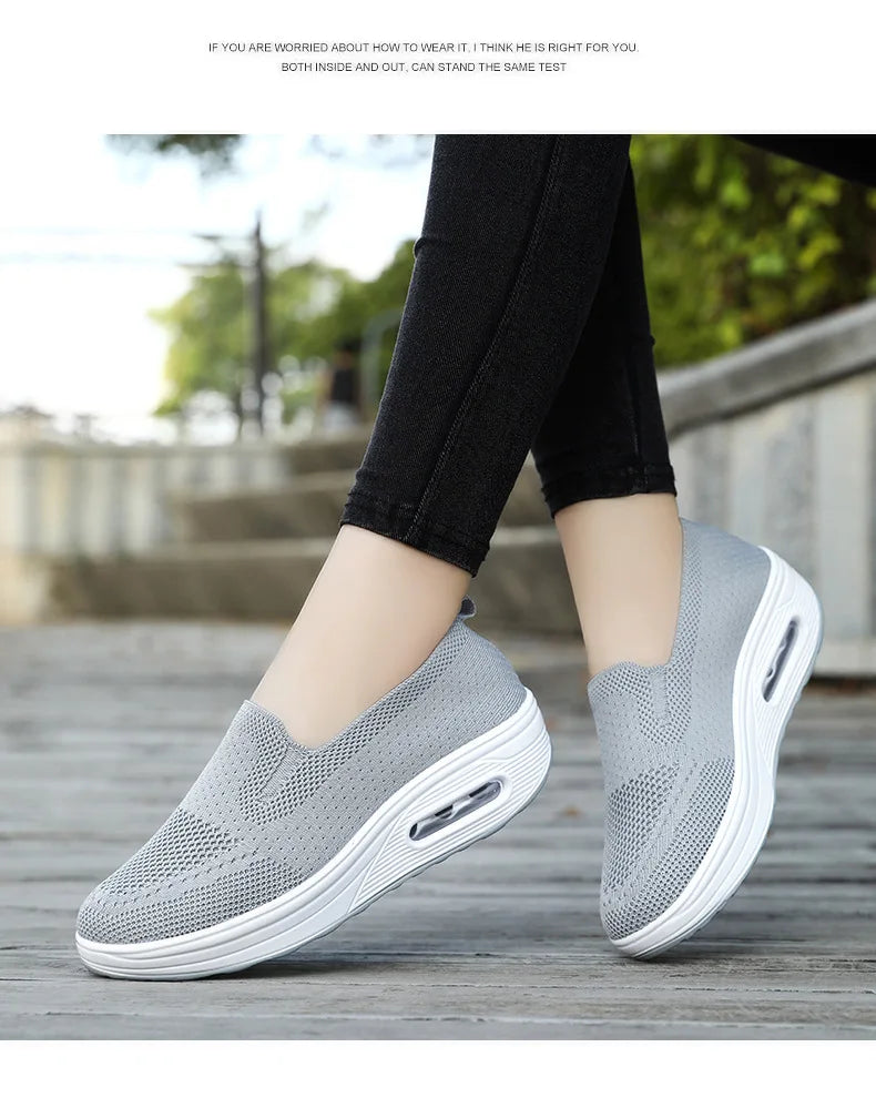 Comfort Women'S Summer Sneakers Mesh Fabric Casual Sneaker Cheap Shoes Clearance Free Shipping Non-Slip Women'S Shoes