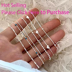 VENTFILLE 925 Sterling Silver Zircon Love Heart Bracelet For Women Bowknot Stars Bead Snake Bone Chain Jewelry Gift Dropship