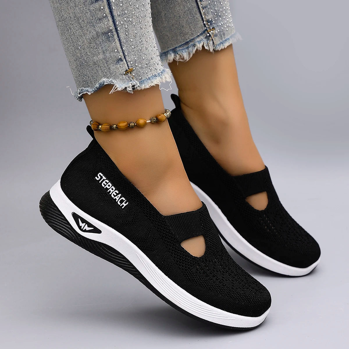 Women's summer breathable mesh flat shoes women's shoes casual sneakers shoes, clearance free shipping