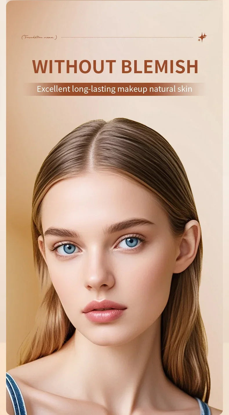 TVLV eraser foundation make-up stick 20g, with brush to brighten skin liquid foundation, long-lasting makeup concealer