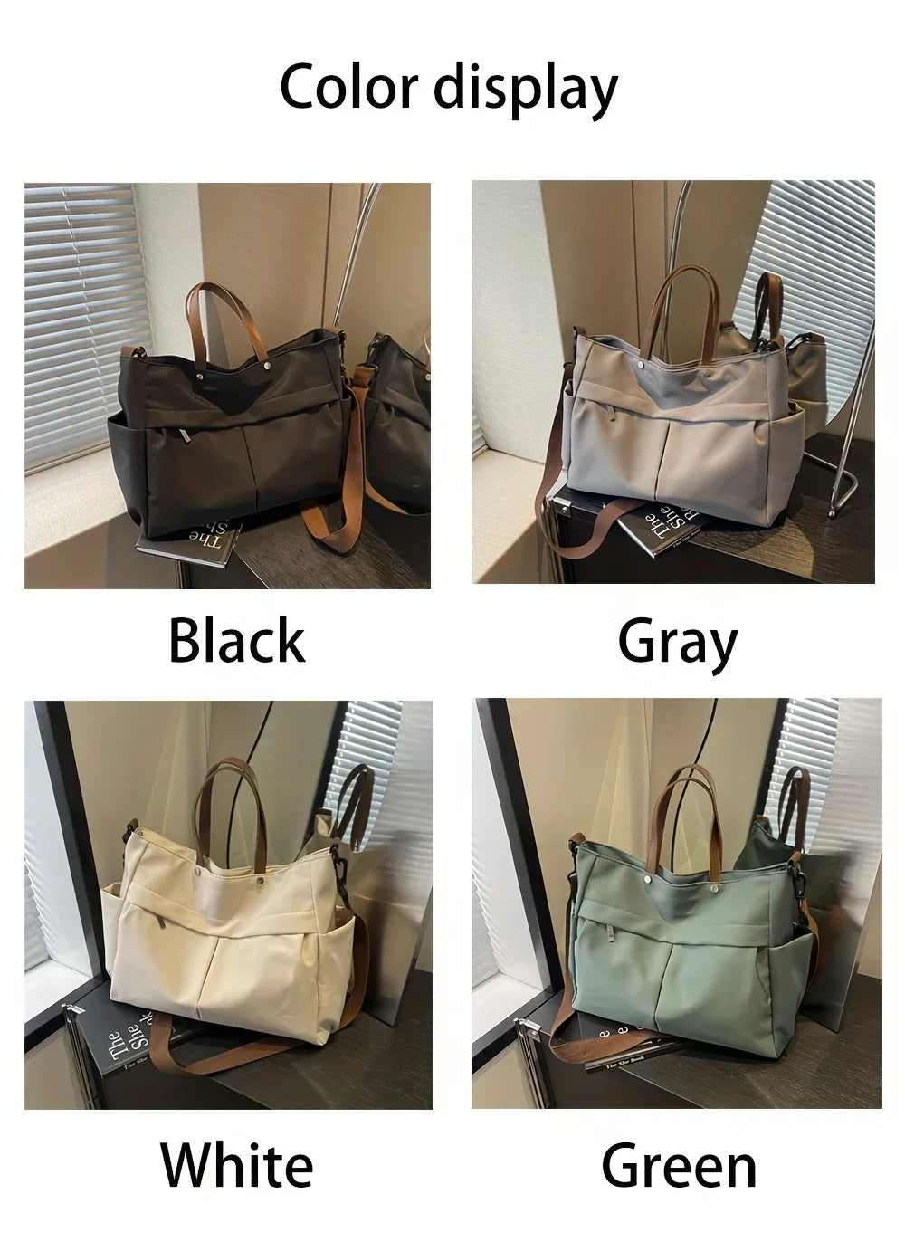 Large Capacity Winter Lady Shoulder Bag Vintage Casual Girl Tote Bags Y2K Pu Leather Female Handbags Women's Commuter Bag Purse