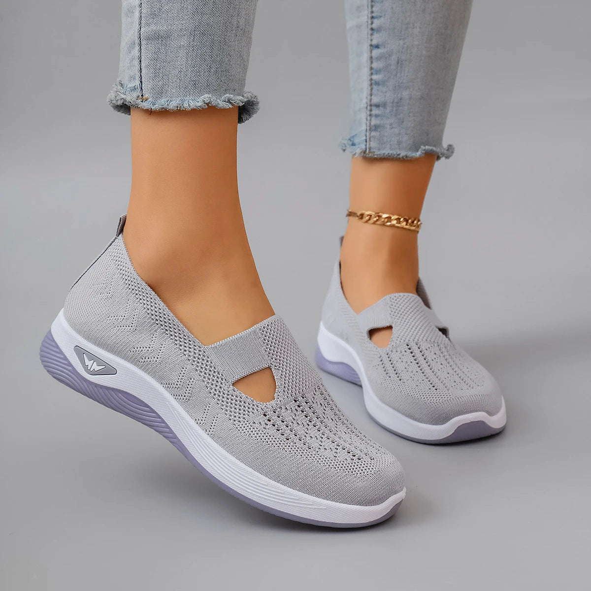 Women's summer breathable mesh flat shoes women's shoes casual sneakers shoes, clearance free shipping
