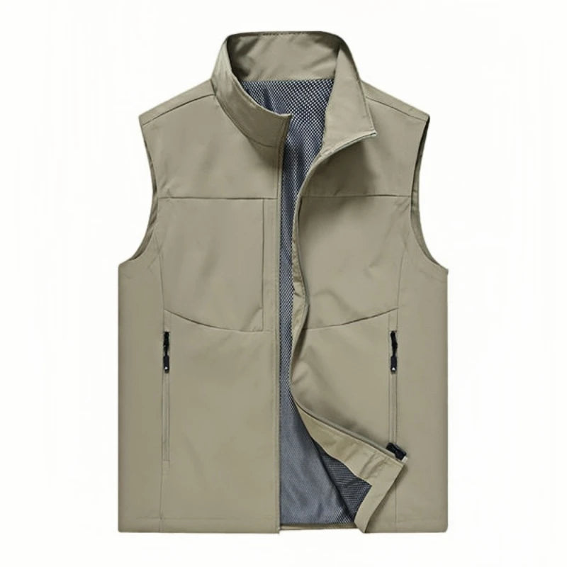 Men‘s Vests Casual Winter Fleece Warm Waistcoats Fashion Thermal Vests Sleeveless Jackets Windbreaker Vests Clothing