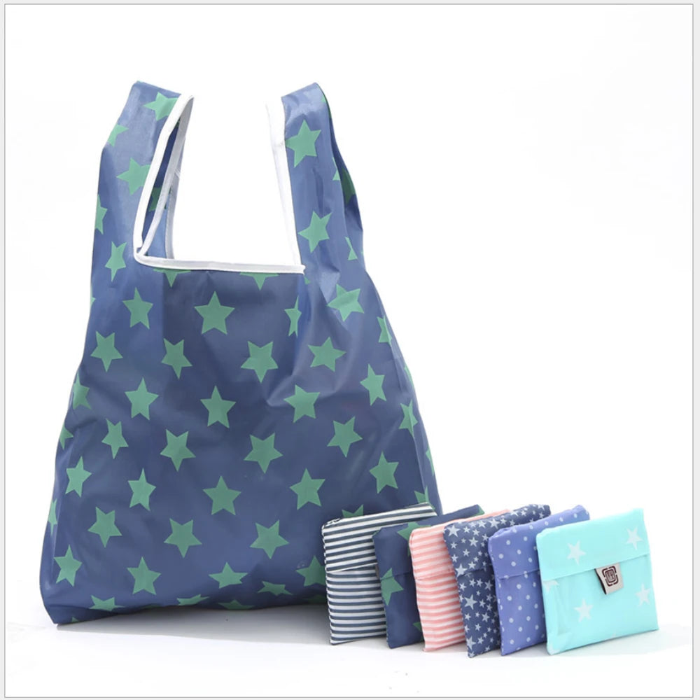 Shopping bag Eco-friendly bag Storage bag shoulder Grocery bags Shoulder Market Bags Reusable foldable Supermarket Shop bags
