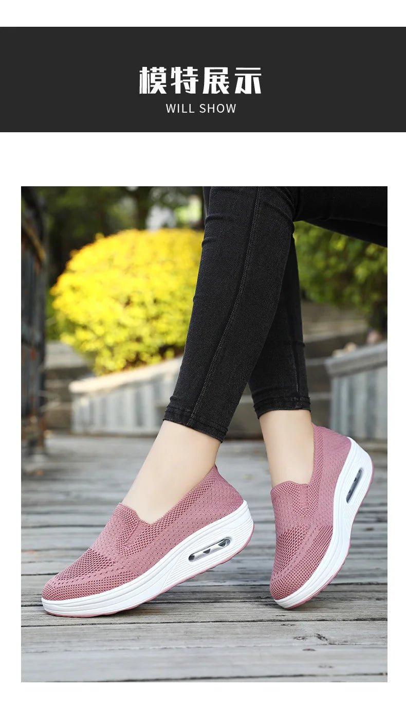 Comfort Women'S Summer Sneakers Mesh Fabric Casual Sneaker Cheap Shoes Clearance Free Shipping Non-Slip Women'S Shoes