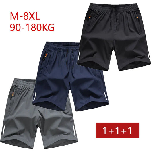 3 Set Casual Shorts Men's Running Sports Shorts Gym Shorts Men Fitness Basketbal Sportswear Beach Short Pants Jogging Sweatpants