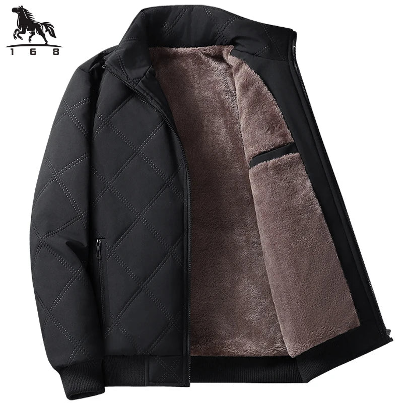 mens Parka Men's Jacket Winter New down jacket Solid color Warm Jackets men business leisure coat teenager coats size M-5XL 2568