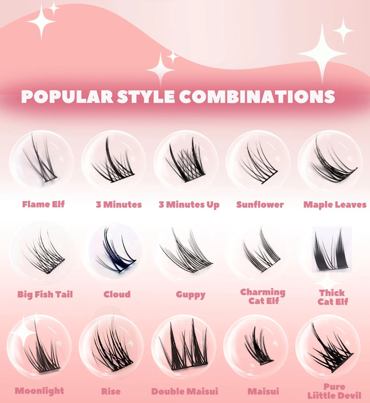 32 Rows Large Capacity Eyelashes Extension Professional Individual Cluster DIY Lashes Natural False Eyelashes Makeup Products