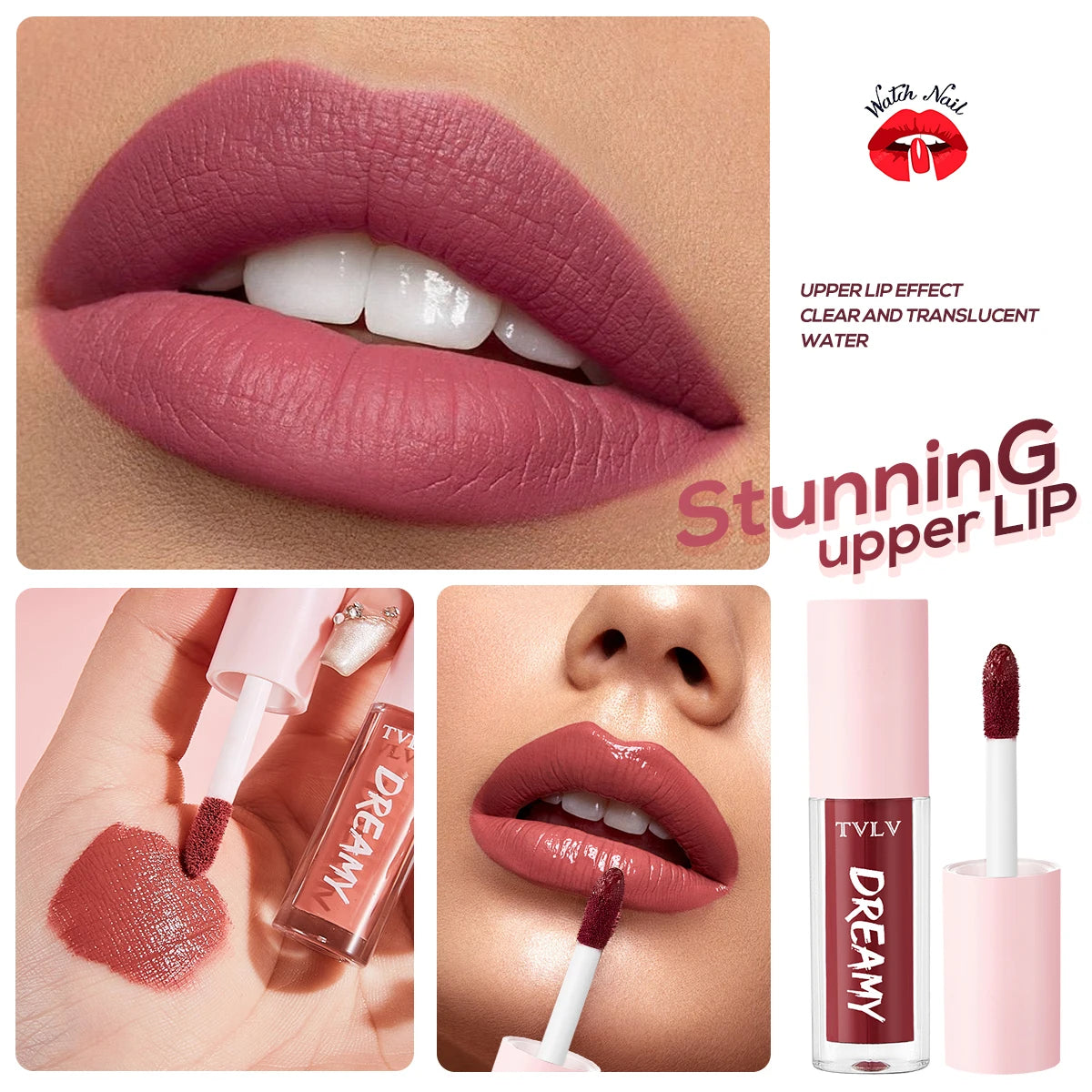 10 Pieces/Set Lip Gloss Velvet Lipstick: Waterproof and Long-Lasting Lip Gloss Women's Moisturizing Lipstick Set