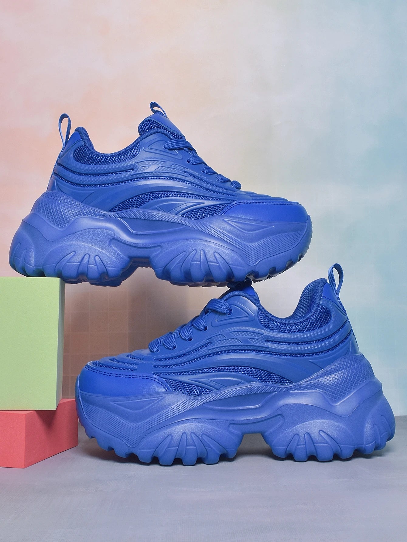 Women's four seasons outdoor sports shoes summer light breathable wear platform sandals spring and autumn leisure high heels