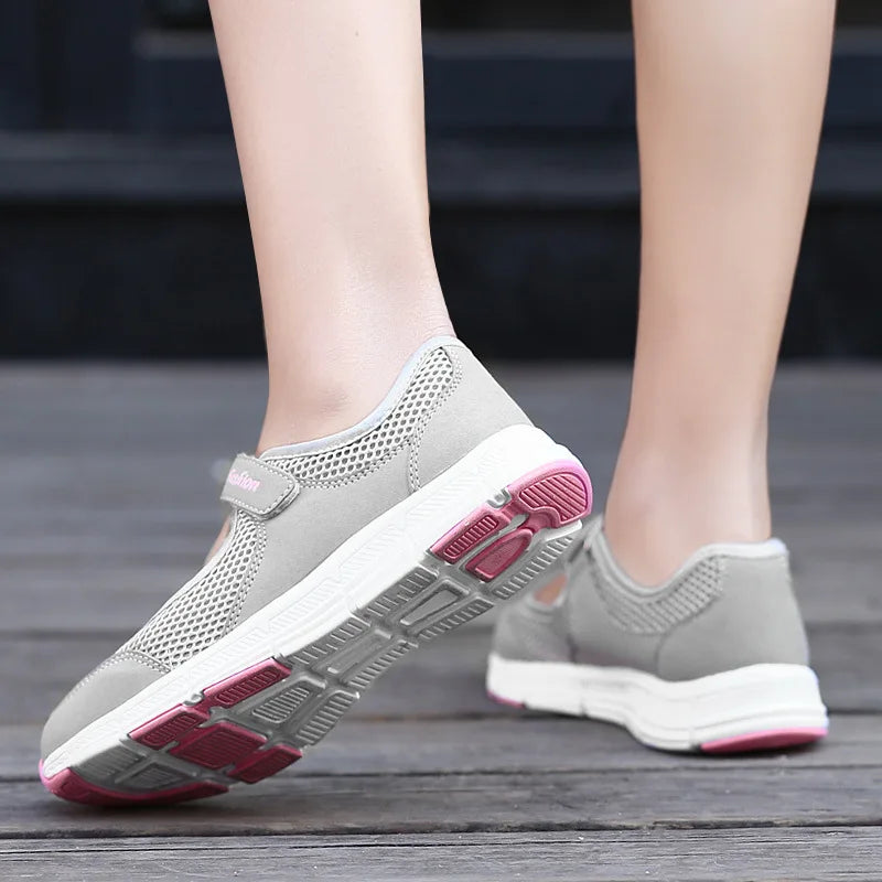 Women's Shoes Breathable Vulcanized Shoes Fashion Solid Color Casual Shoes Work Walking Shoe Lightweight Flat Sneakers Zapatos