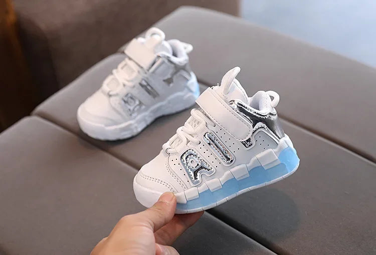 Tennis Shoe Autumn New Children Sport Sneakers Boys Girls Shoes Breathable Casual Shoes Trend Board Comfortable Kid Sneakers