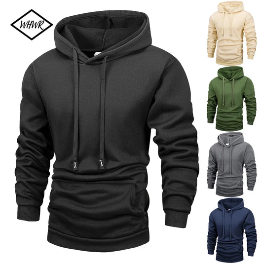 Spring Autumn Pullovers Fashion Black Multiple Colour Oversized Sweatshirts Top Men's Casual Hoodies Women's Fleece Warm Hoodies