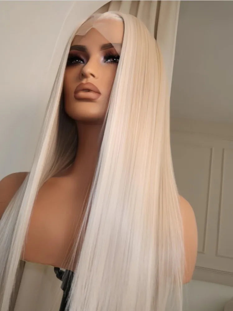 30 40 inch 613 Honey Blonde Straight 13x4 Lace Front Wigs Human Hair Glueless 5x5 Closure Brazilian Hd 13x6 Front Wig PrePlucked