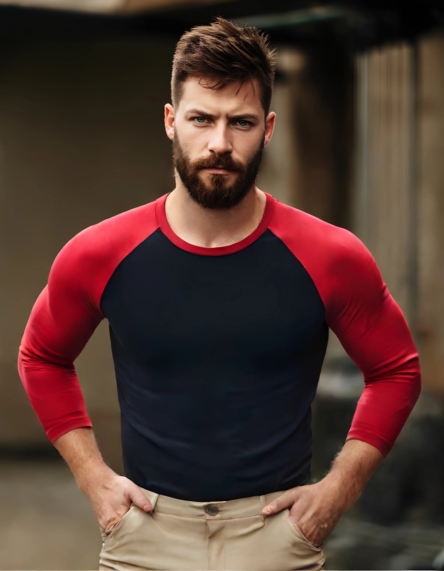 Mens Long Sleeve Rashguard Upf 50 Sun Protection Surf Shirt Quick Dry Breathable Swimming Tight T-shirt Summer 2025 Gym Clothes