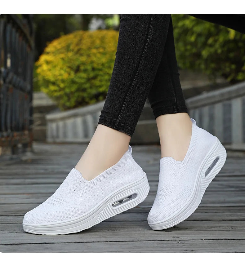 Comfort Women'S Summer Sneakers Mesh Fabric Casual Sneaker Cheap Shoes Clearance Free Shipping Non-Slip Women'S Shoes