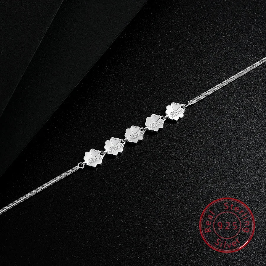 2025 925 Silver Luxury Bracelet for Women Niche European American Design All Match