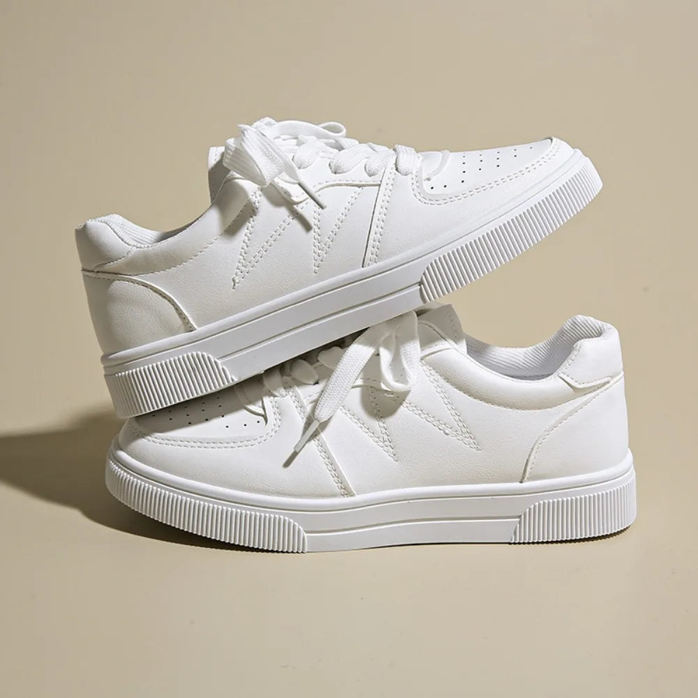 Women's Thick Sole Breathable Lightweight Casual Sneakers Spring Summer New Style Comfortable Sports Shoes Slip-On Loafers