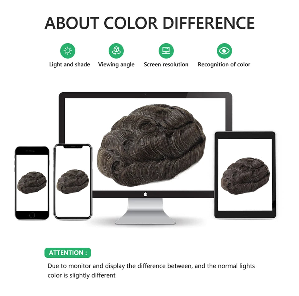 Alwayshair-DUAR Q6 Hair System Invisible Hairline Men Toupee Lace & PU Natural Indian Hair Prosthesis 130 Hair Patch for Man Wig