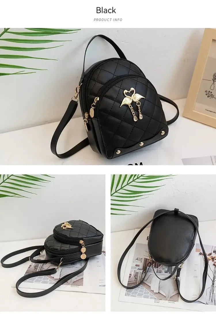 Fashionable Bag Women Backpack Mini Leisure Handbag