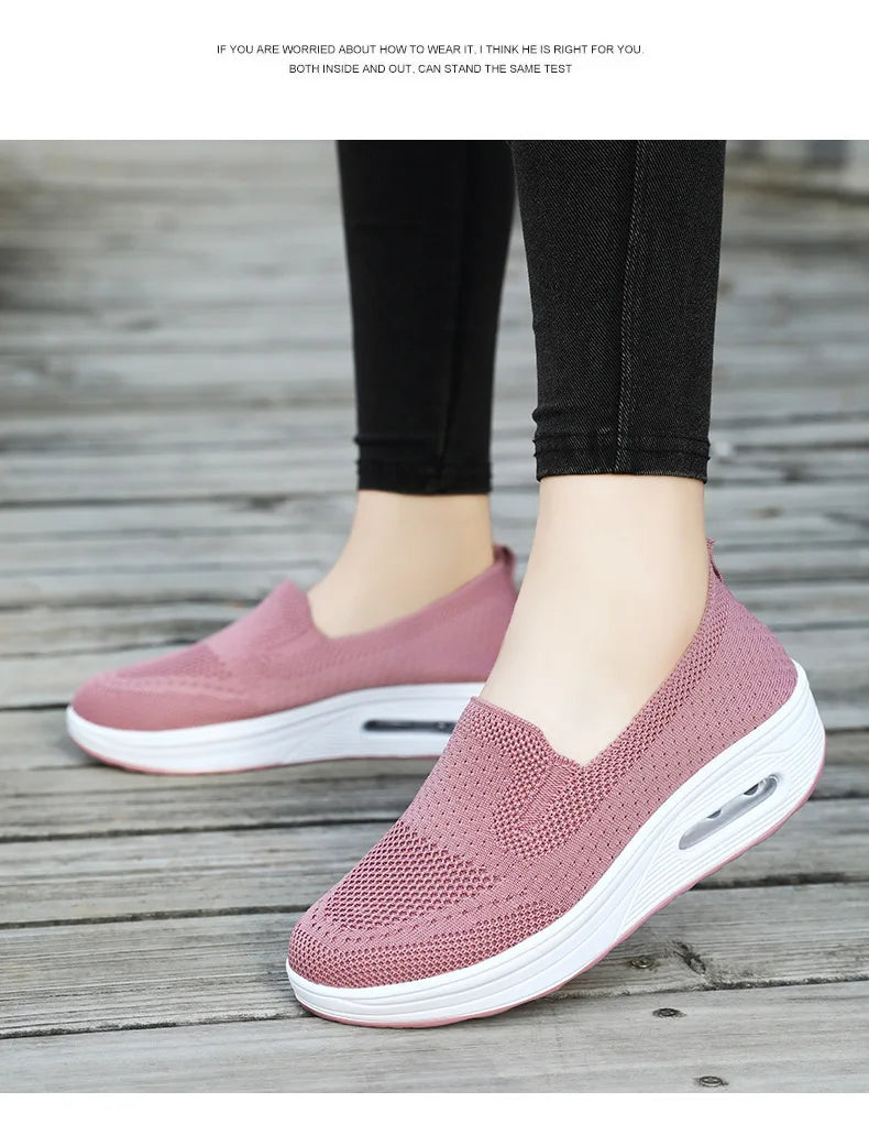 Comfort Women'S Summer Sneakers Mesh Fabric Casual Sneaker Cheap Shoes Clearance Free Shipping Non-Slip Women'S Shoes
