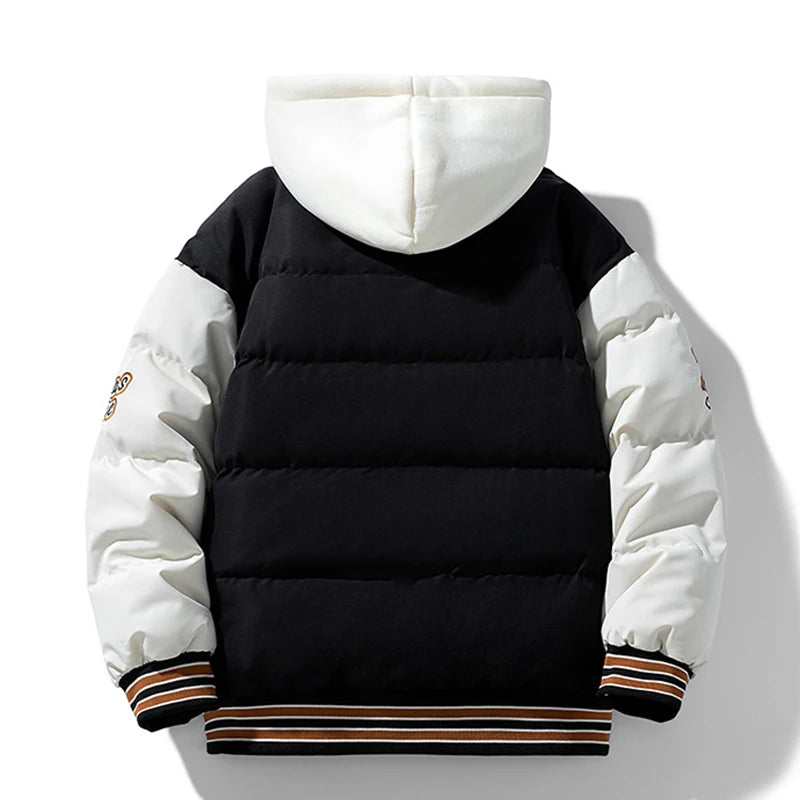 Winter Men Fashion hickened Parkas Jacket Men Warm Windproof Jackets Parkas Men Autumn Casual Outwear Jackets Parkas Coats Male