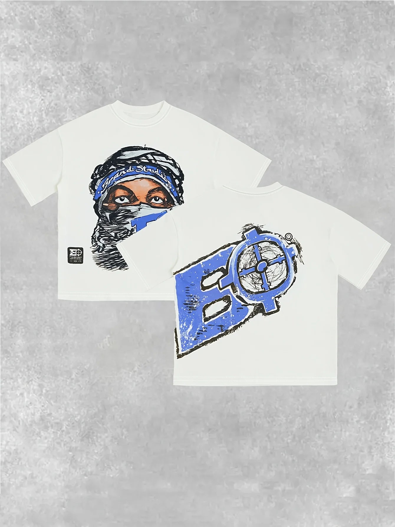 Streetwear T Shirt Y2K Hip Hop Punk Rock Graphic Print Oversized TShirt Mens Womens Round Neck Cotton Short Sleeve Tops Clothes