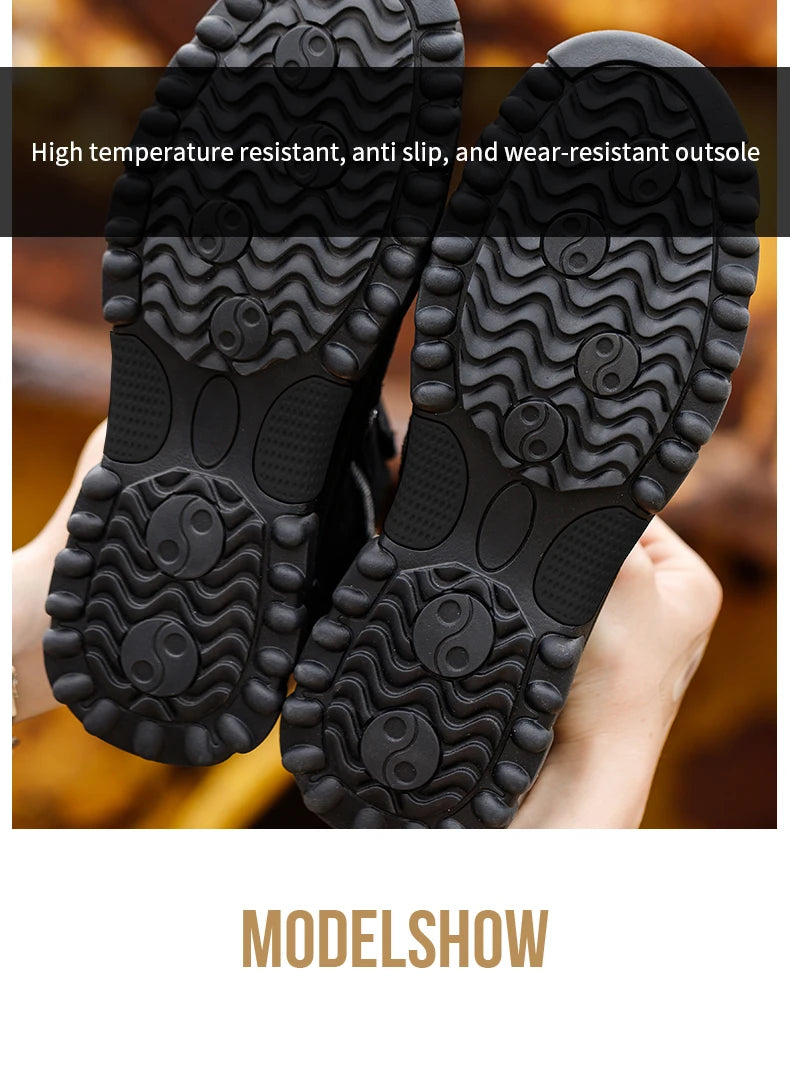 Men Work Safety Boots Indestructible Welder Shoes Steel Toe Work Shoes Anti smashing Security Protective Men Safety Shoes