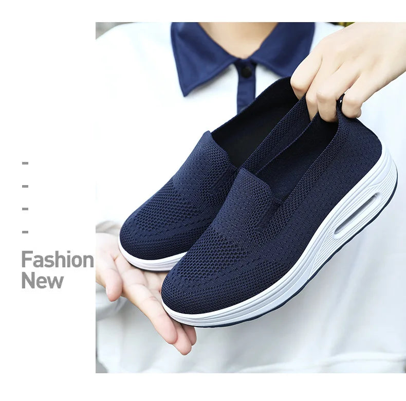 Comfort Women'S Summer Sneakers Mesh Fabric Casual Sneaker Cheap Shoes Clearance Free Shipping Non-Slip Women'S Shoes