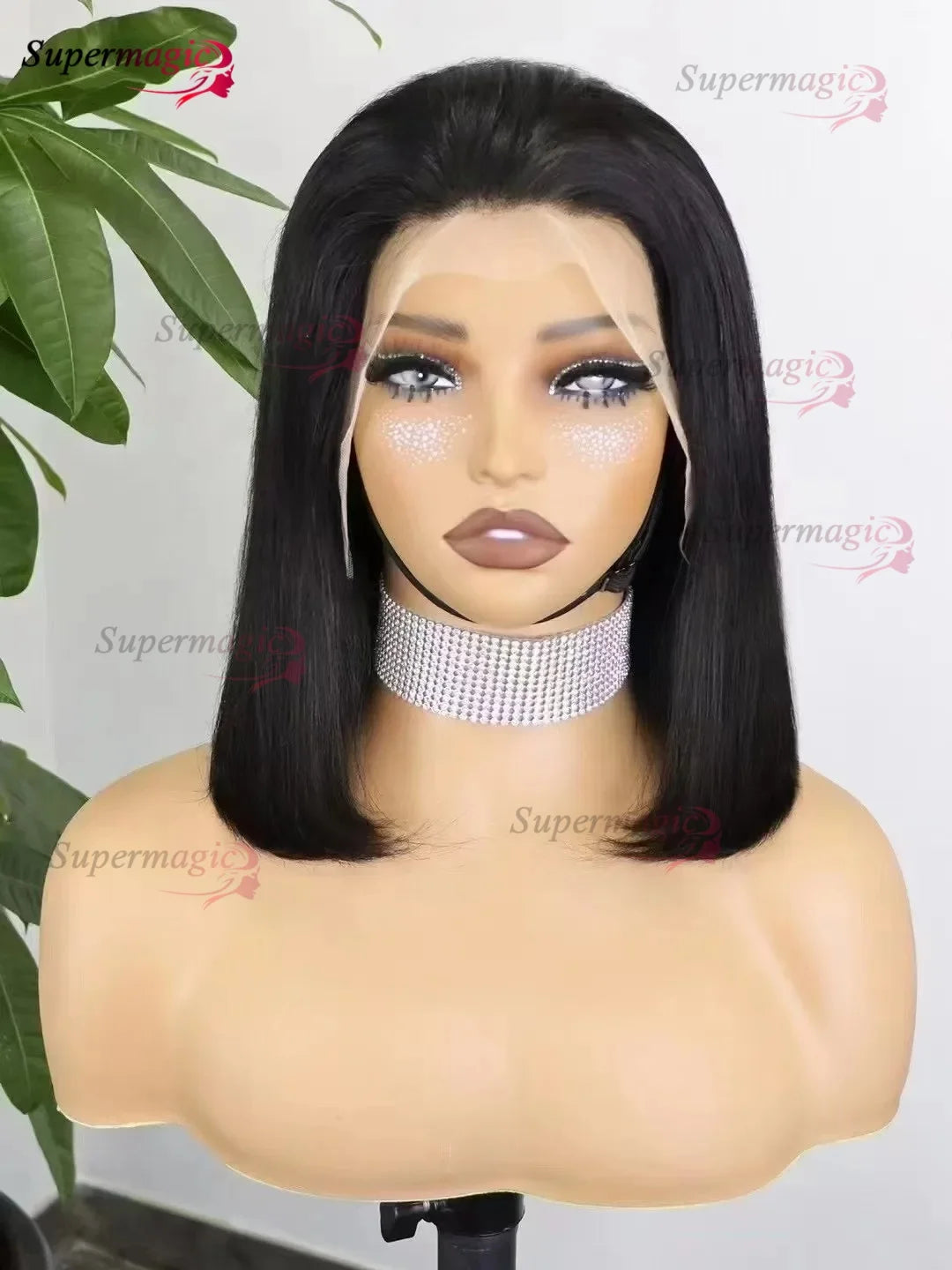 300% 10A Raw Vietnamese Transparent Lace Frontal Wig Human Hair 13x4 13x6 Bob Preplucked Bleached Knots Human Hair Wig for Women